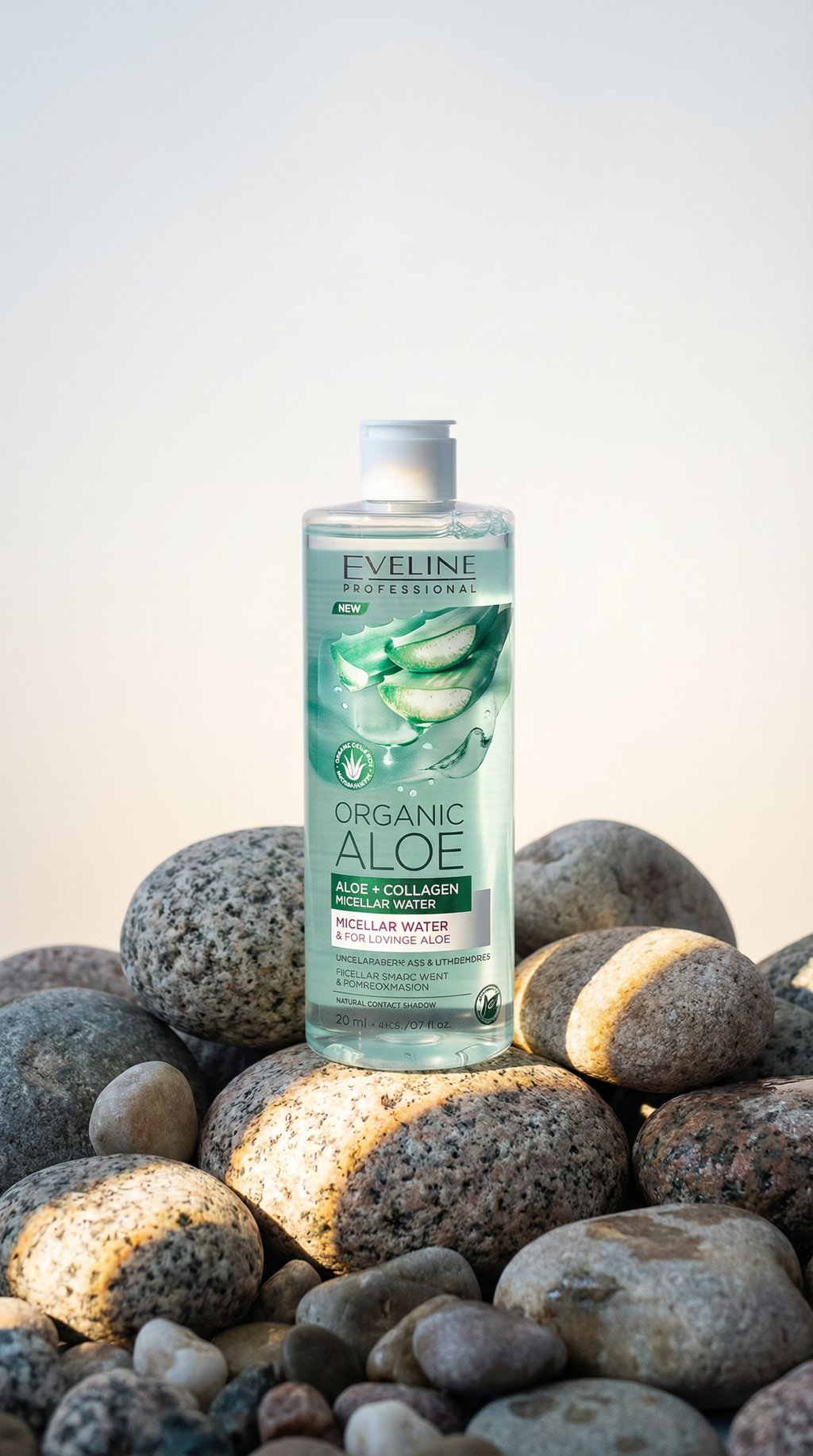 AI product shot of Oczyszczający płyn micelarny
