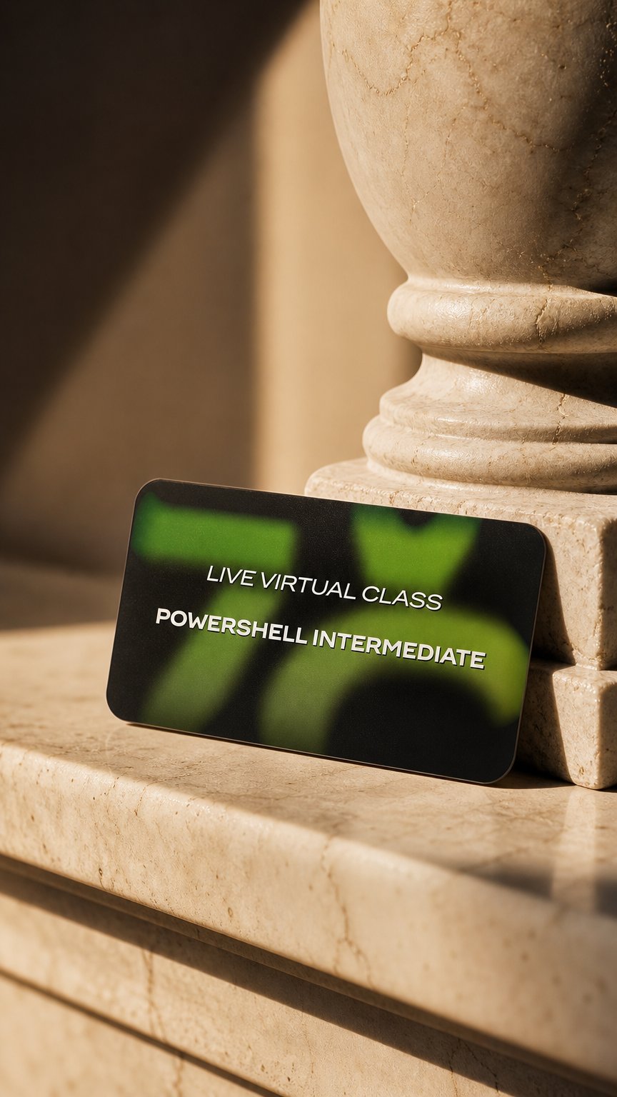 AI product shot of PowerShell Intermediate (PSI)