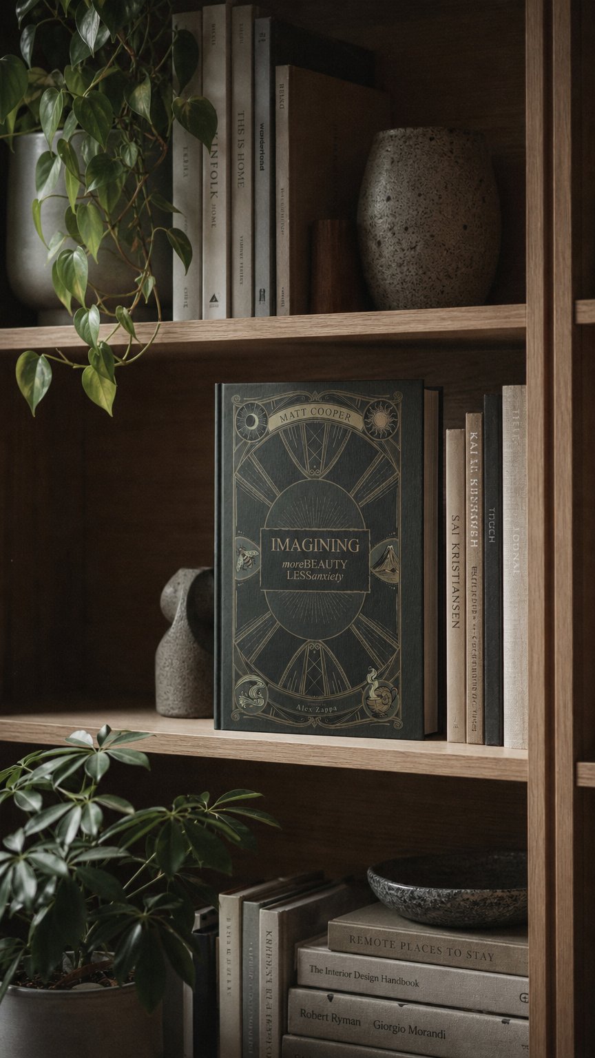 AI product shot of Imagining: More Beauty Less Anxiety