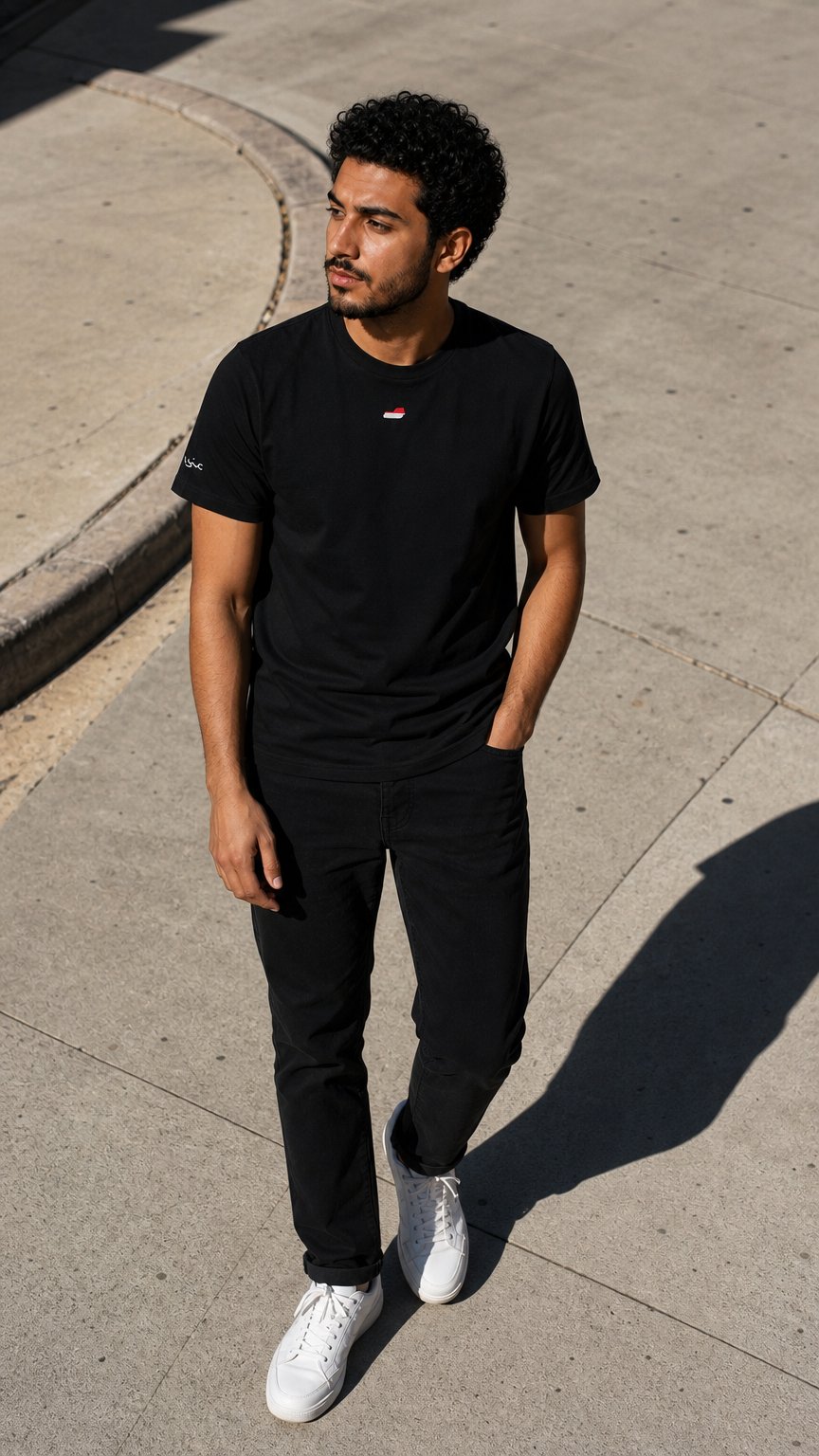AI product shot of Unisex Premium Yemen Tee