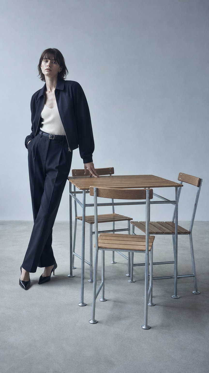 AI product shot of Stockholm Table