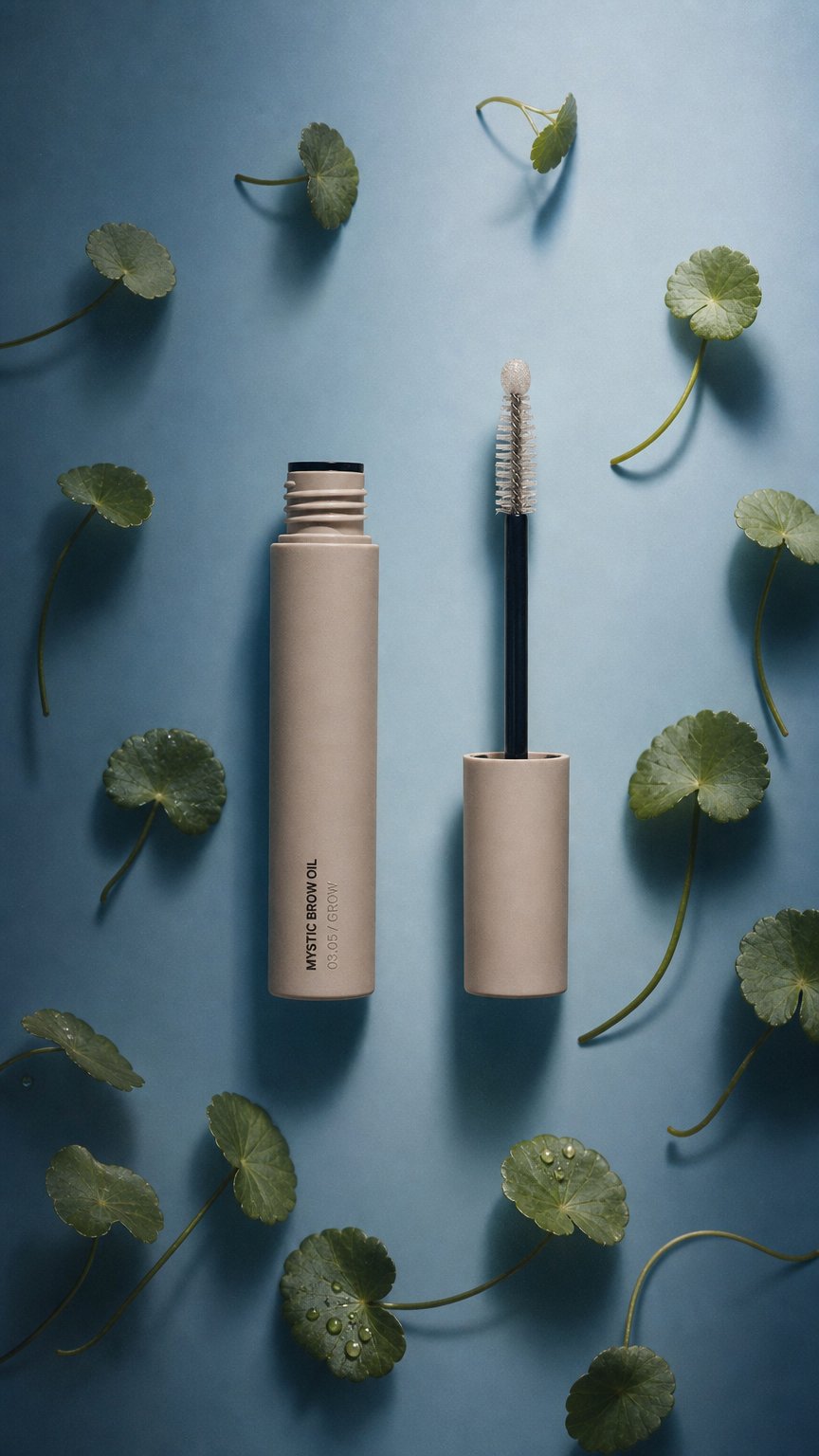 AI product shot of Mystic Brow Oil