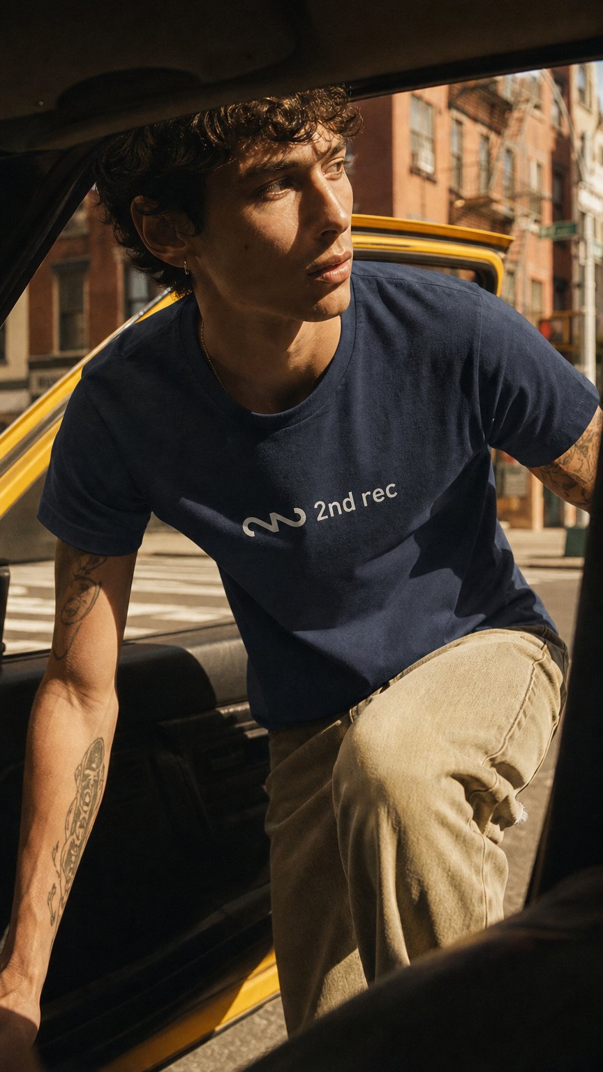 AI product shot of The Logo Tee (Batch No.1)