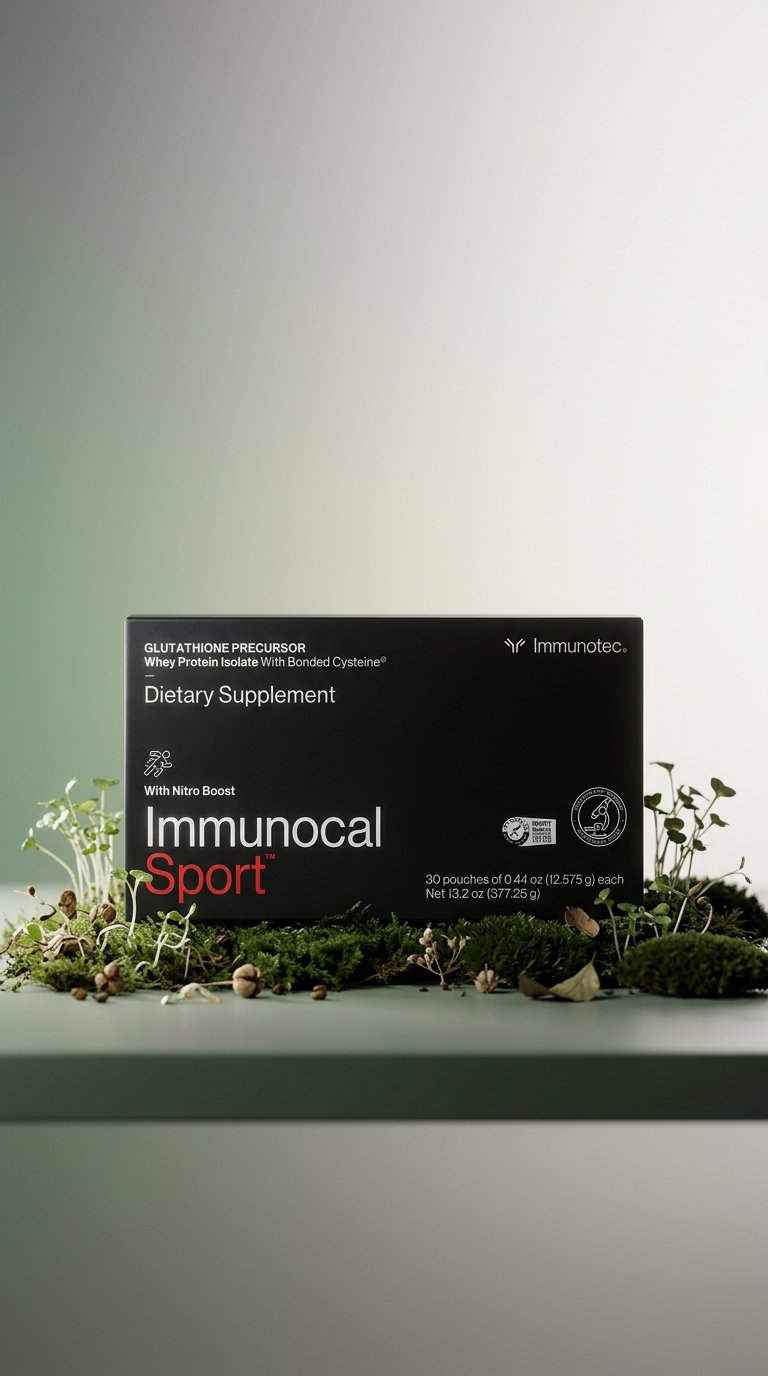 AI product shot of IMMUNOCAL SPORT