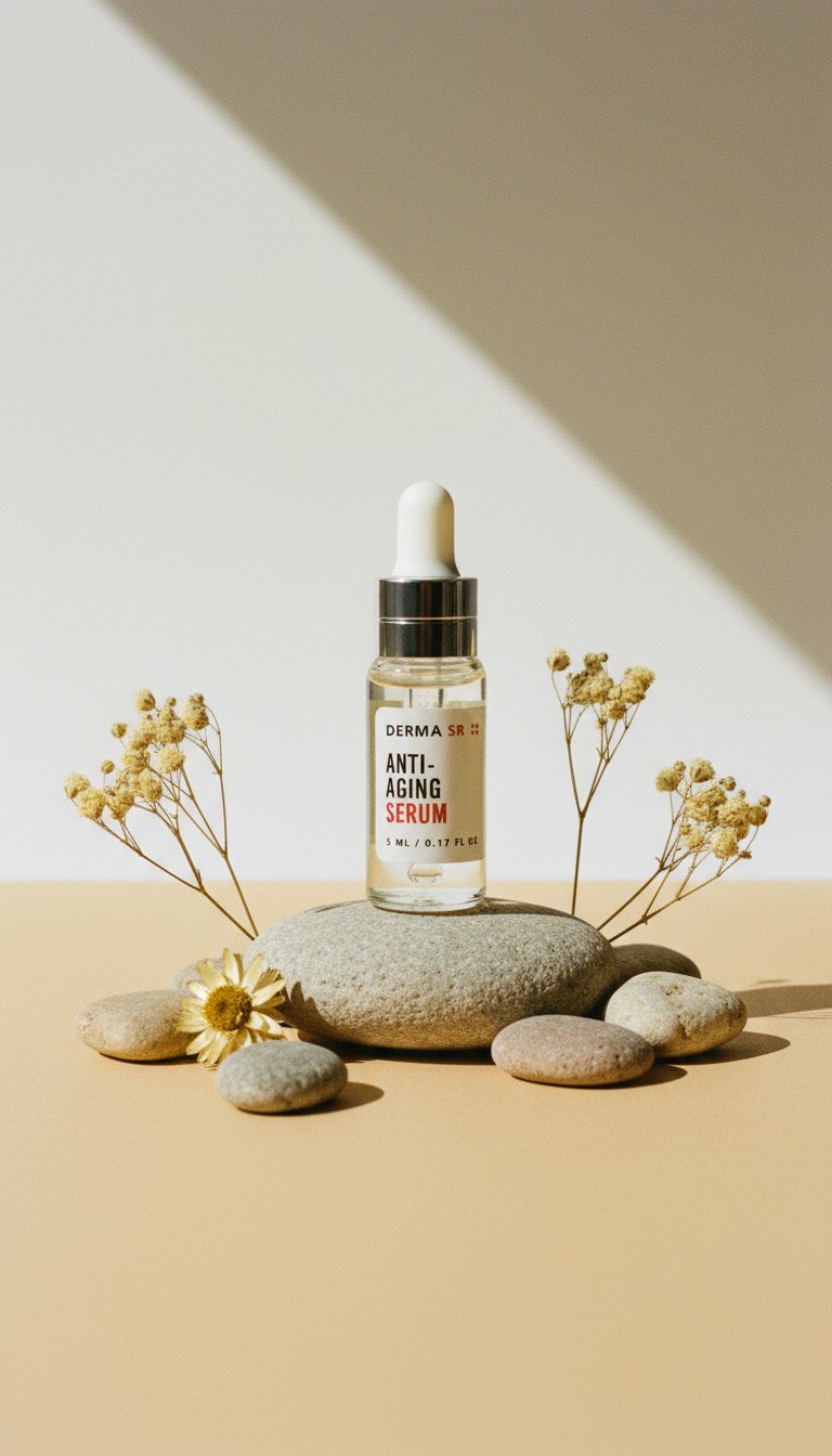 AI product shot of Anti-Aging Serum
