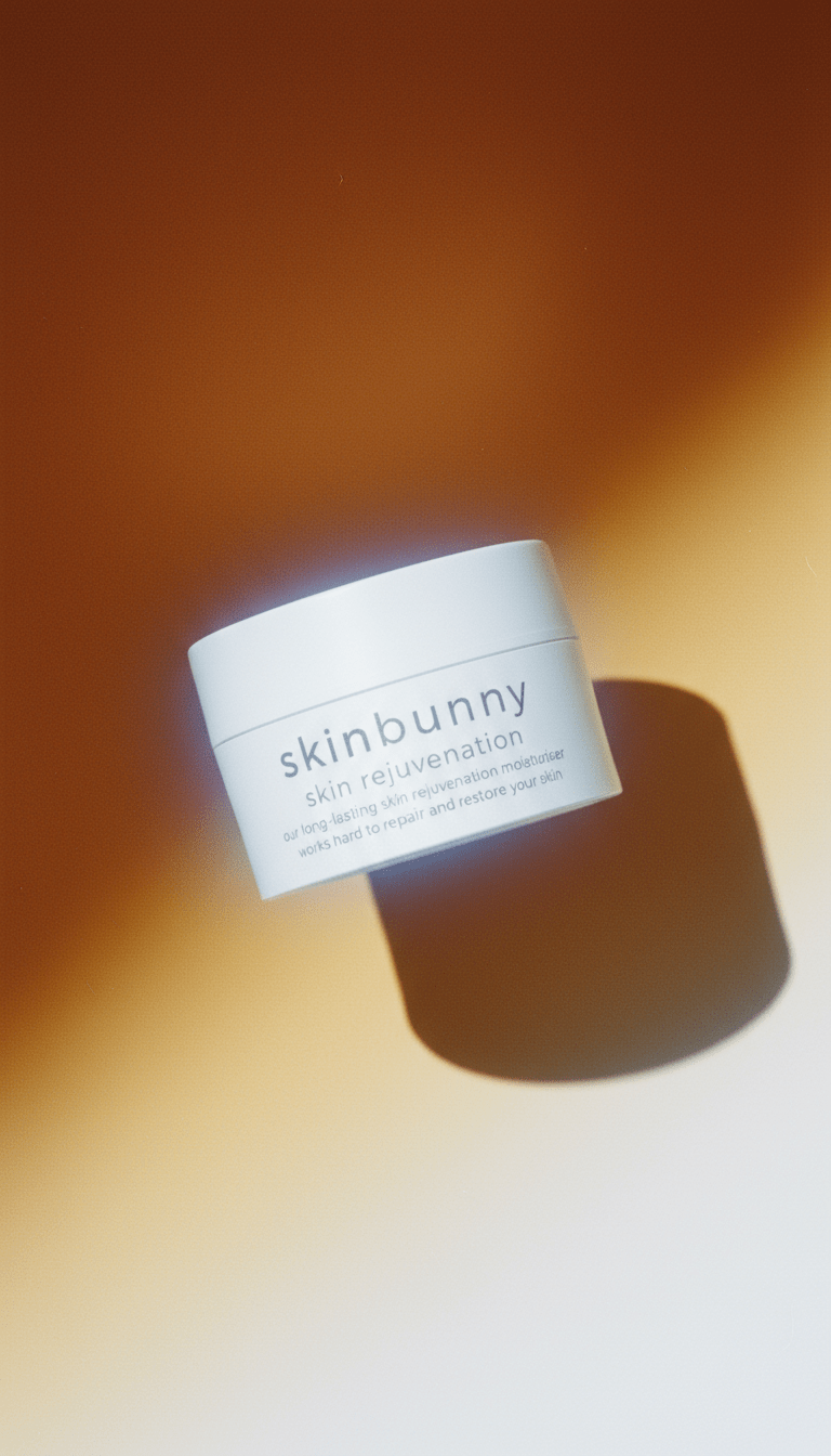 AI product shot of Skinbunny Skin Rejuvenation Long Lasting Moisturiser
