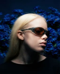Deep Indigo Floral