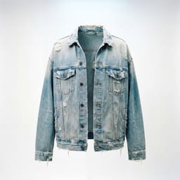 Fiction™ – Distressed denim jacket