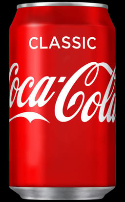 Classic soda can