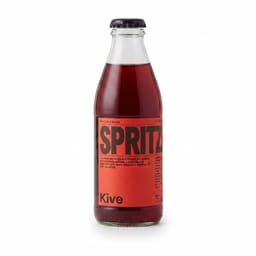 Glass beverage bottle