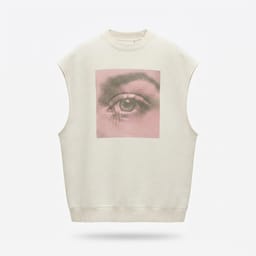 Fiction™ – Graphic sleeveless sweatshirt