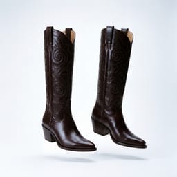 Fiction™ – Knee-high western boots