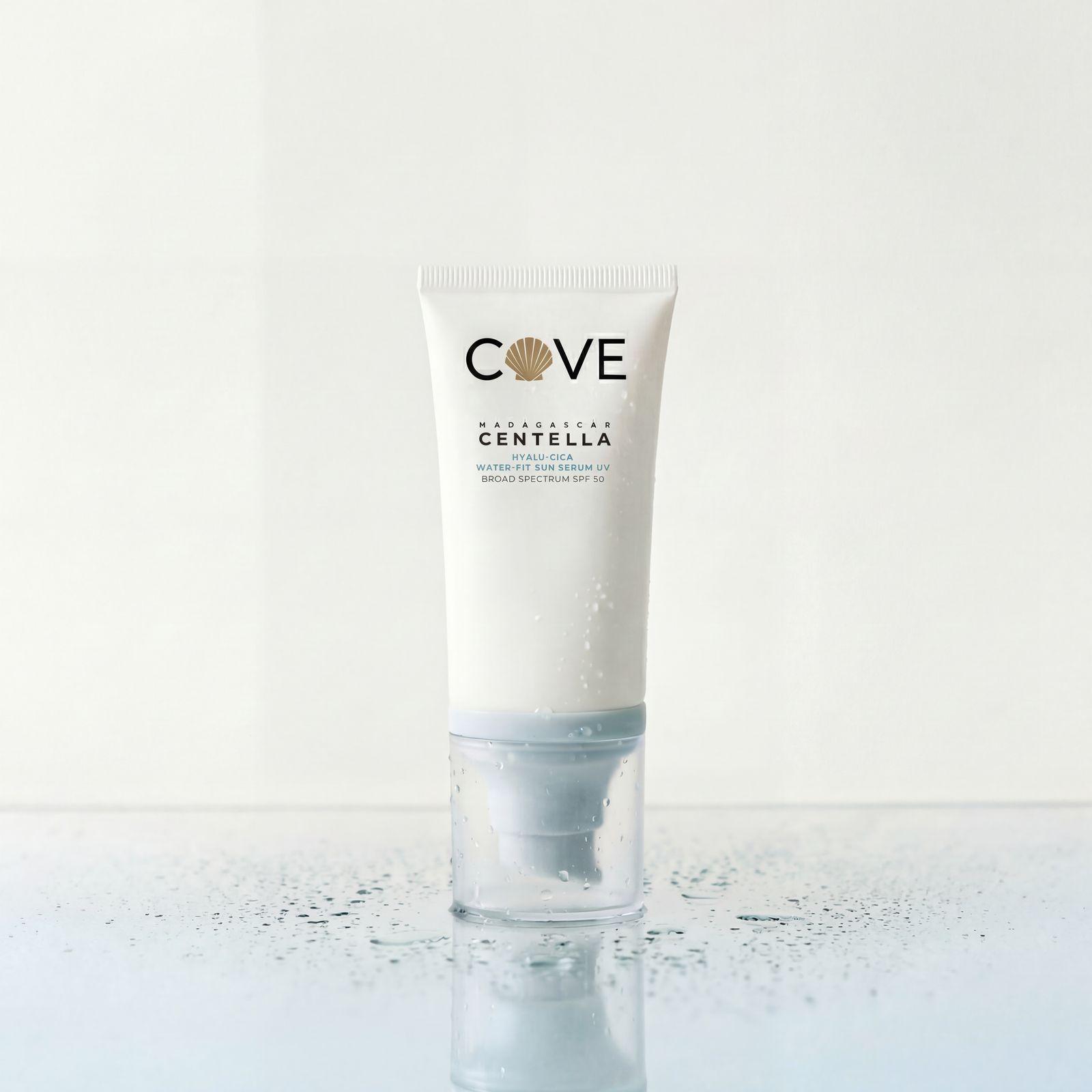 a tube of cream sitting on top of a table