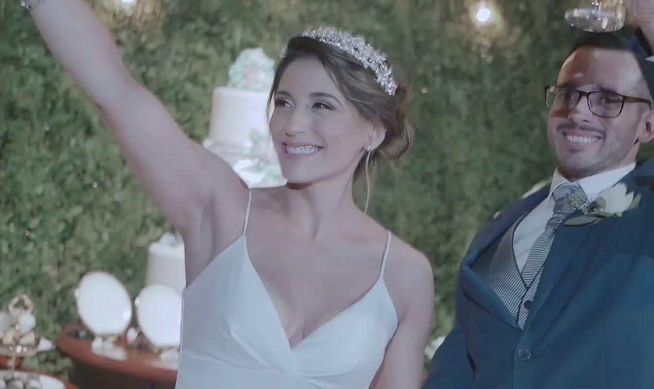 a man and a woman standing next to each other