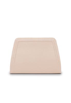 a white tray with a lid on a white background