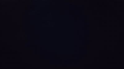 a black background with a black square in the middle