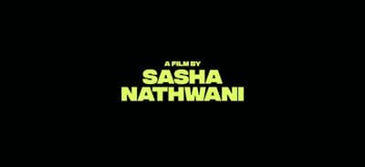 a black background with a neon green logo