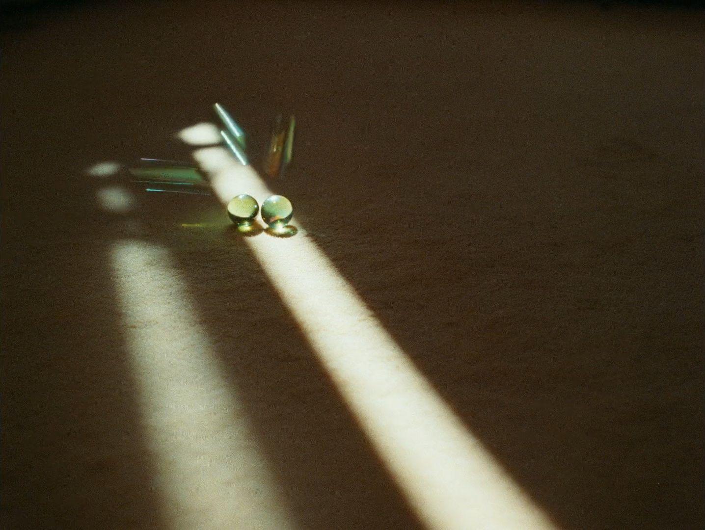 a pair of scissors sitting on top of a table