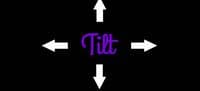 a black background with three arrows pointing in different directions