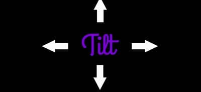 a black background with three arrows pointing in different directions