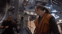 a scene from star wars the force awake