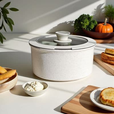 a table topped with bread and butter on top of a cutting board