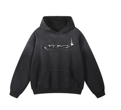 a black hoodie with the word mind on it