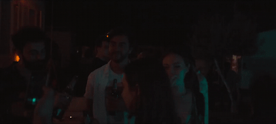 a group of people standing next to each other