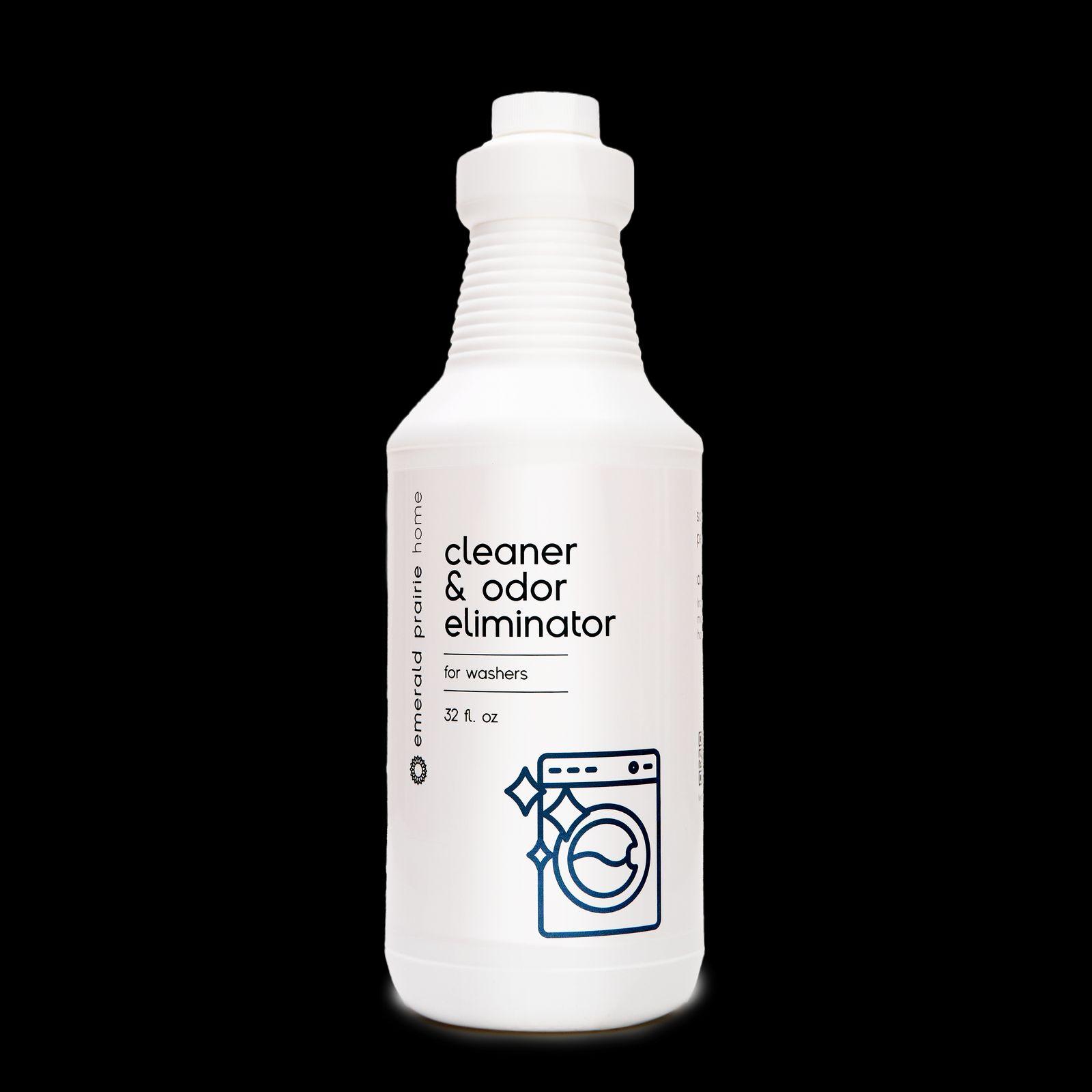 a bottle of cleaner on a black background