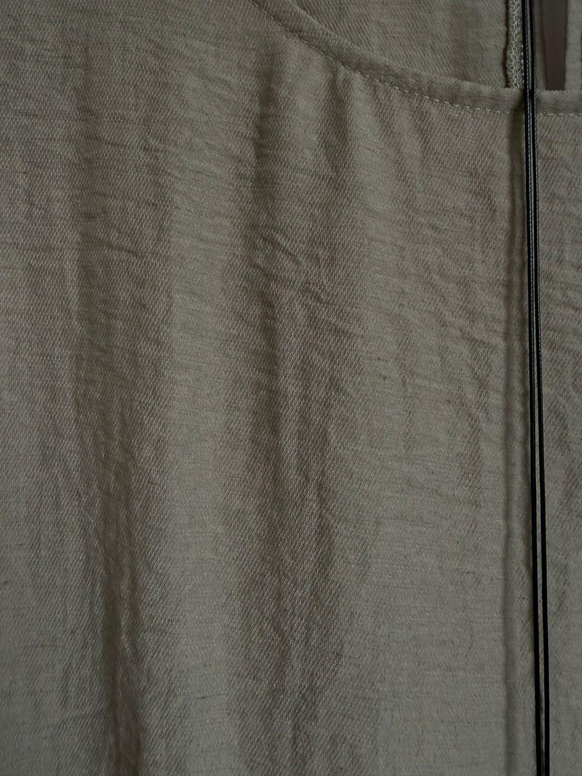 a close up of a piece of clothing with a zipper