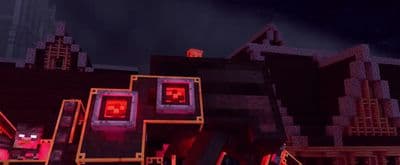 a computer generated image of a city at night