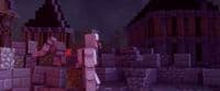a screenshot of a city at night