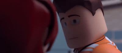 a close up of a toy with a face