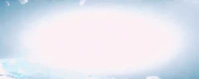 a blue sky with clouds and a white circle