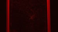 a red frame with a black background