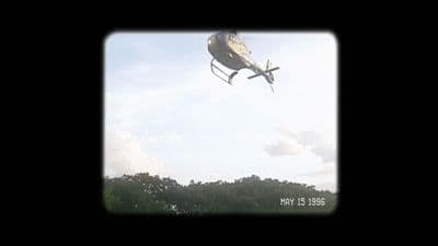a helicopter that is flying through the air