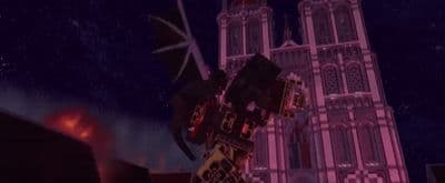 a large building with a giant clock on it's side