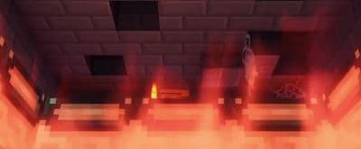 a computer generated image of a room with a fire hydrant