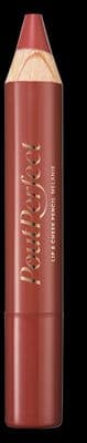 a close up of a lipstick with a black background