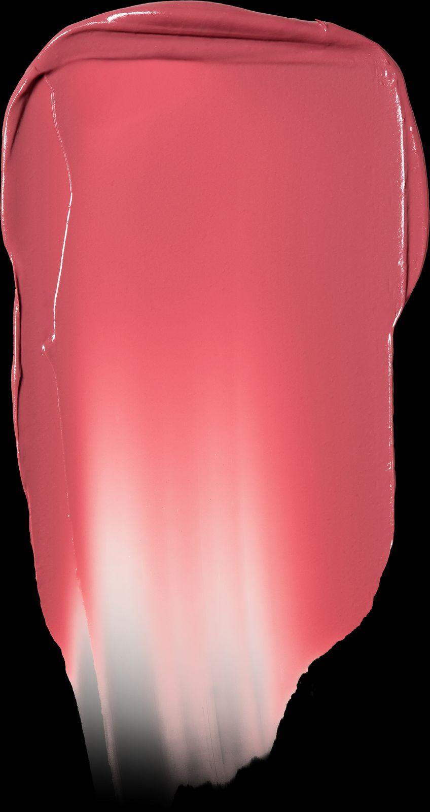 a close up of a pink liquid with a black background