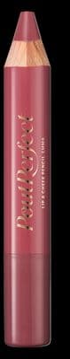 a close up of a pink lipstick on a black background