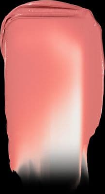 a close up of a pink and white liquid