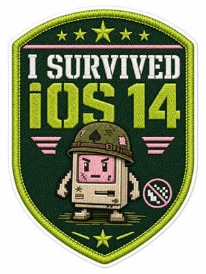 a patch with the words i survived 1034 on it