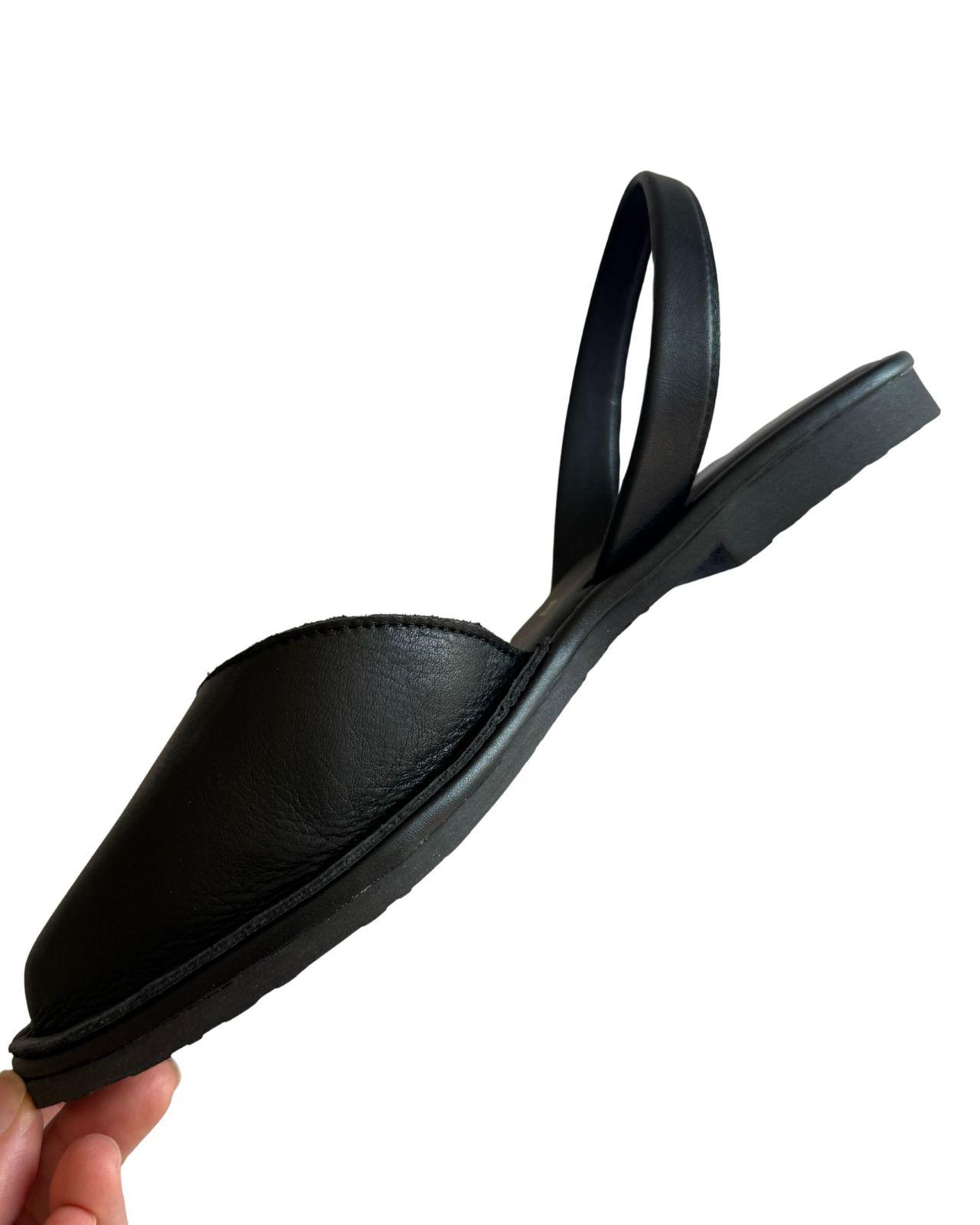 a person holding a black object in their hand