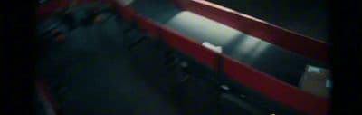 a blurry photo of a bus at night