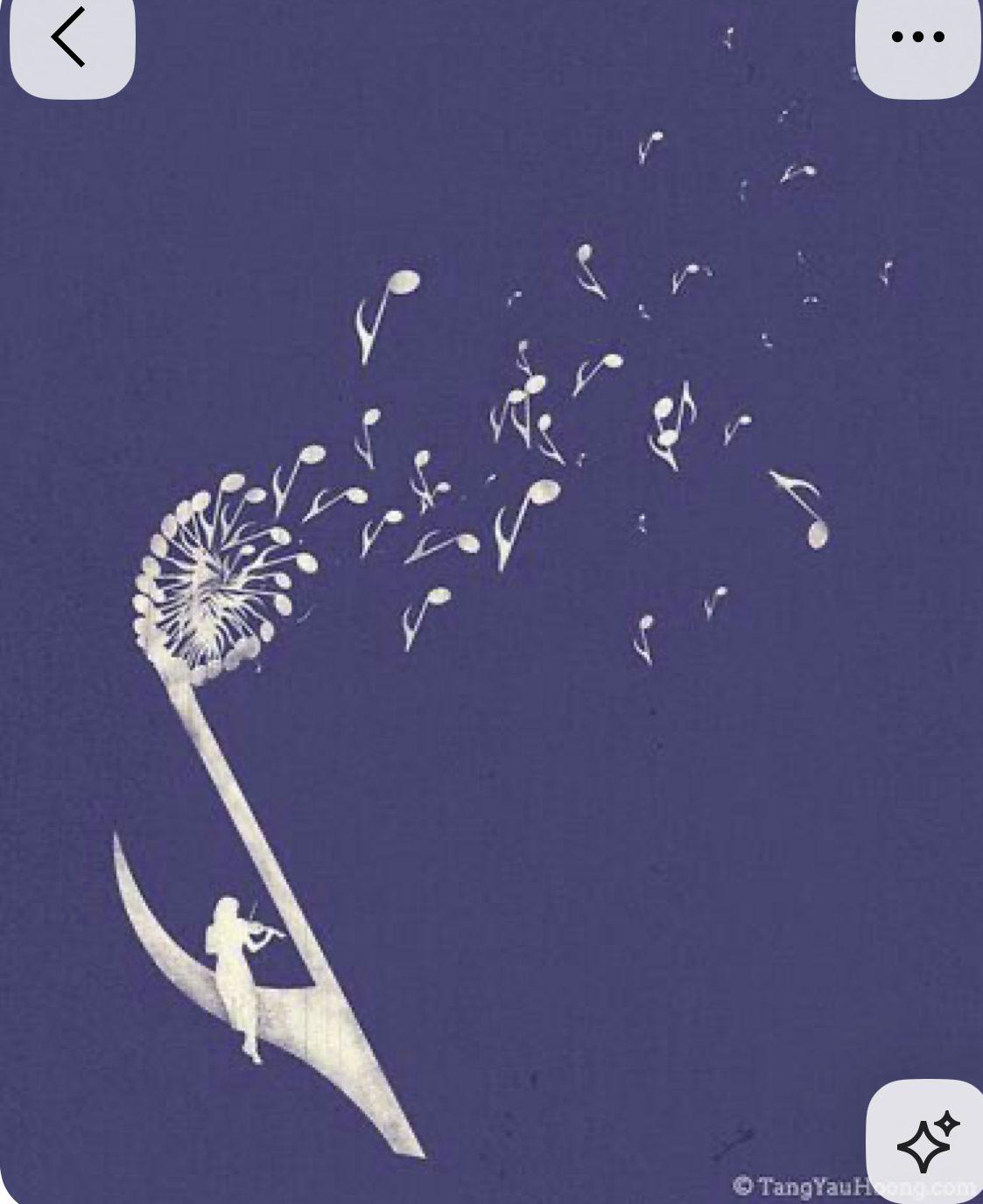 a picture of a dandelion blowing in the wind