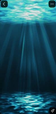 a cell phone with a picture of the ocean
