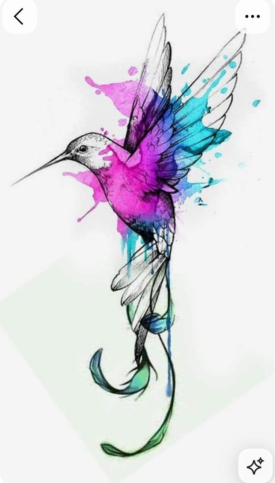 a colorful bird with a long tail flying through the air