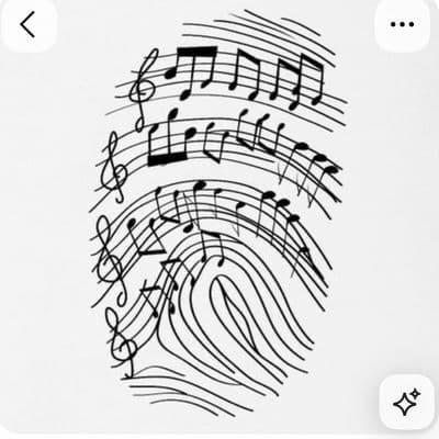 a sheet of music notes with musical notes on them