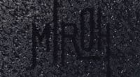 a black and white photo with the word mom written on it